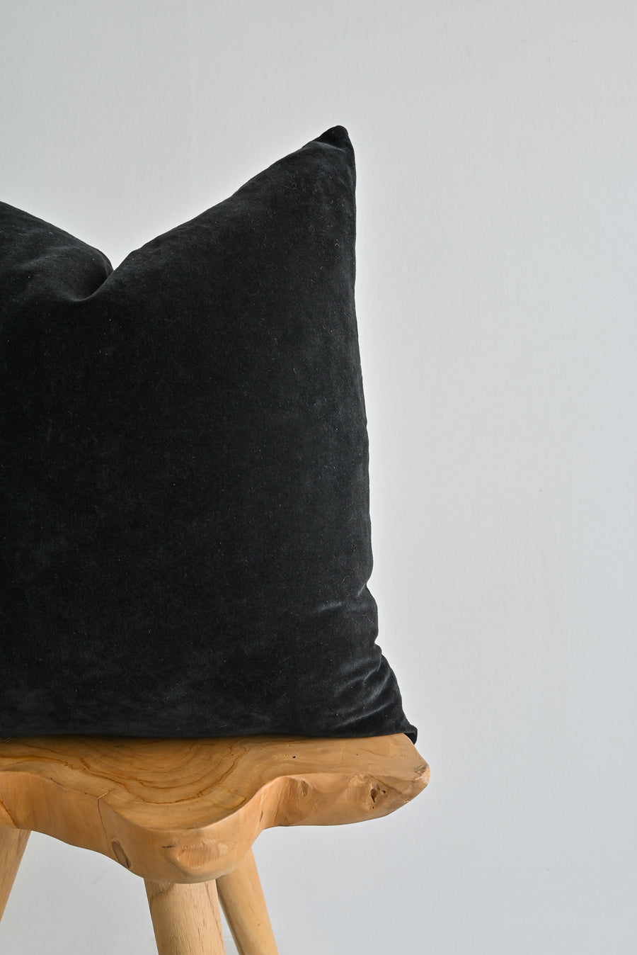show_cushions_square_22_22_black_velvet_pillow