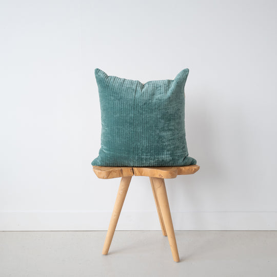 VELVET - RIBBED TEAL