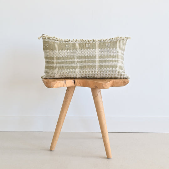 BHUJODI PILLOW COVER - NATURAL