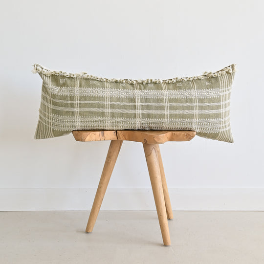 BHUJODI PILLOW COVER - NATURAL