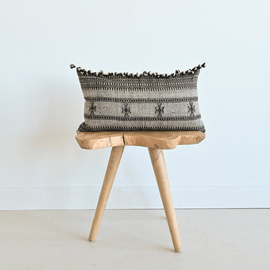BHUJODI PILLOW COVER - BLACK