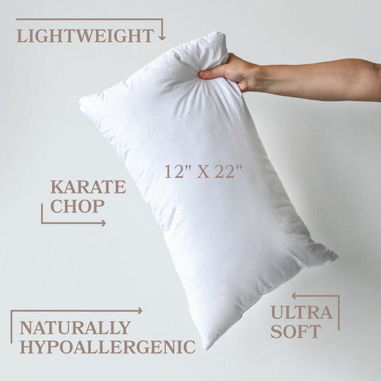 FAUX DOWN CUSHION INSERT FOR 12" X 22"