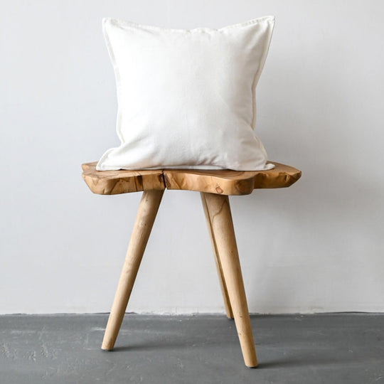 COTTON/ LINEN - WHITE