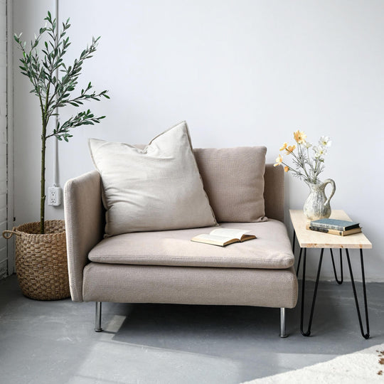 COTTON/ LINEN - NATURAL