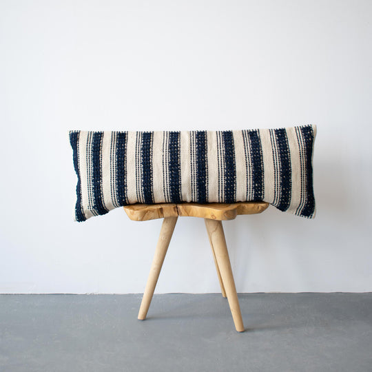 COTTON CANVAS - NAVY RIPPLE