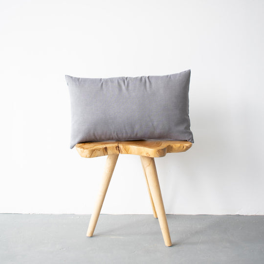 OUTDOOR PILLOW - GREY LUMBAR