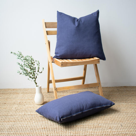 OUTDOOR PILLOW - NAVY 20"